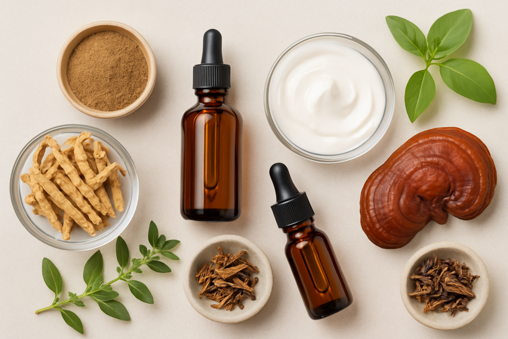 Adaptogene in der Hautpflege: Wie Stressregulation zu schönerer Haut führt