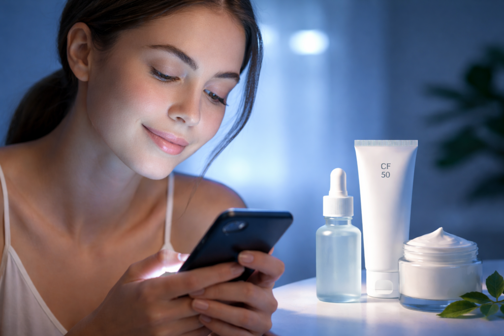 Blue Light & Hautalterung: Wie Bildschirmlicht unsere Haut beeinflusst