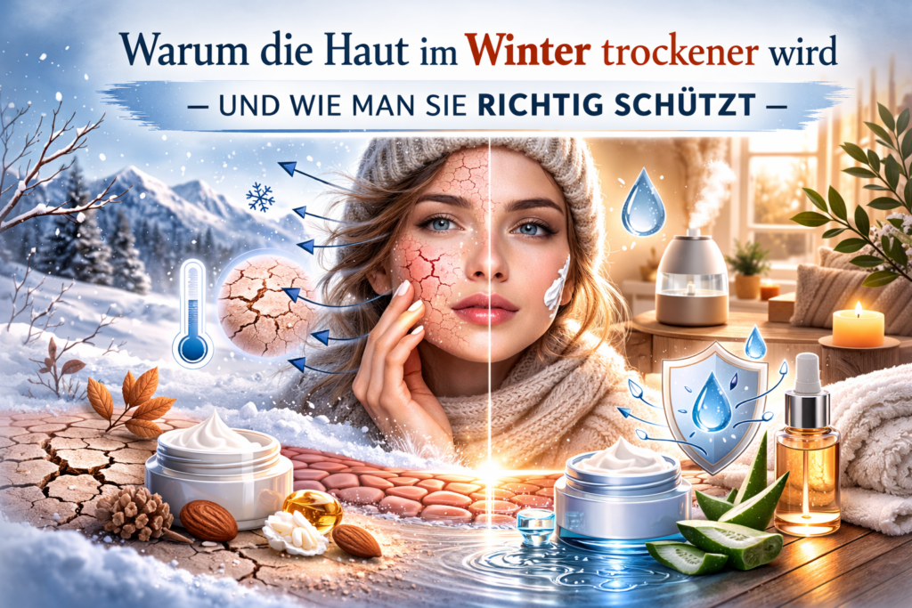 Warum die Haut im Winter trockener wird – und wie man sie richtig schützt