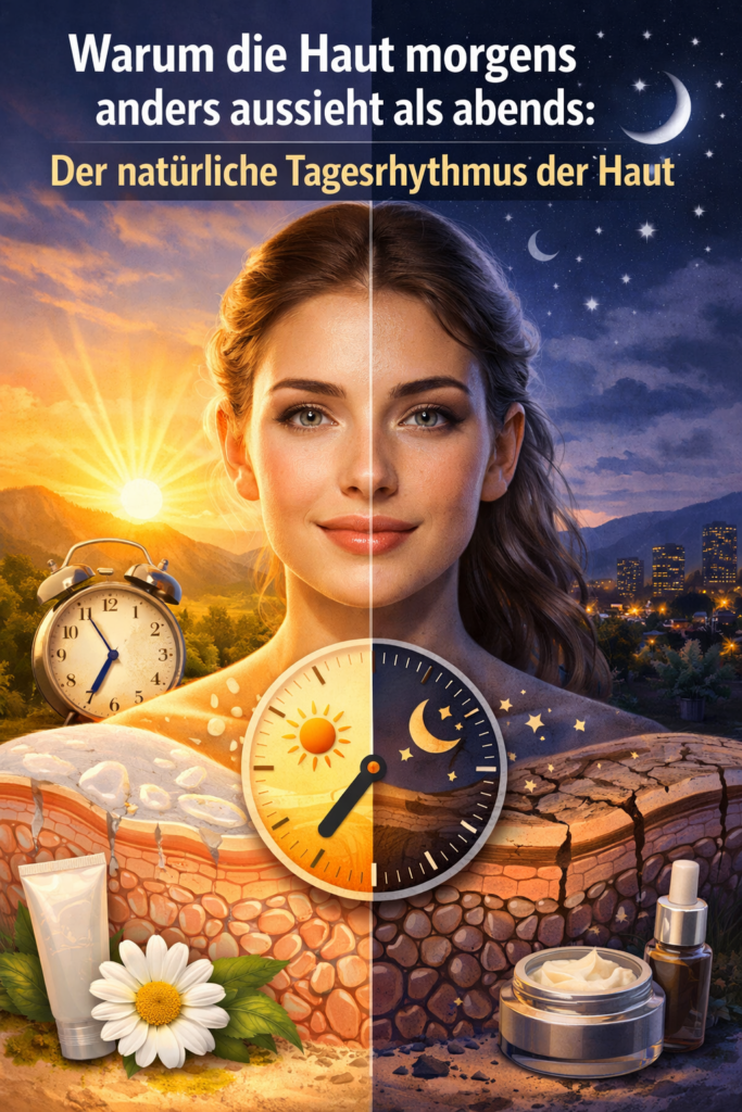 Warum die Haut morgens anders aussieht als abends: Der natürliche Tagesrhythmus der Haut