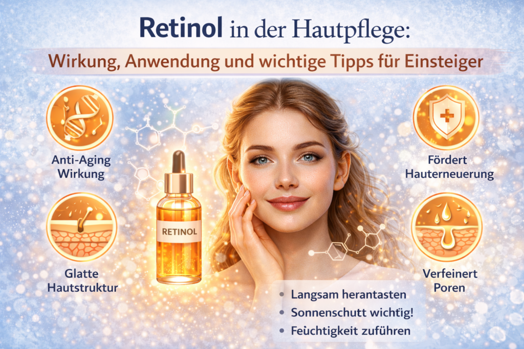 Retinol in der Hautpflege: Wirkung, Anwendung und wichtige Tipps für Einsteiger