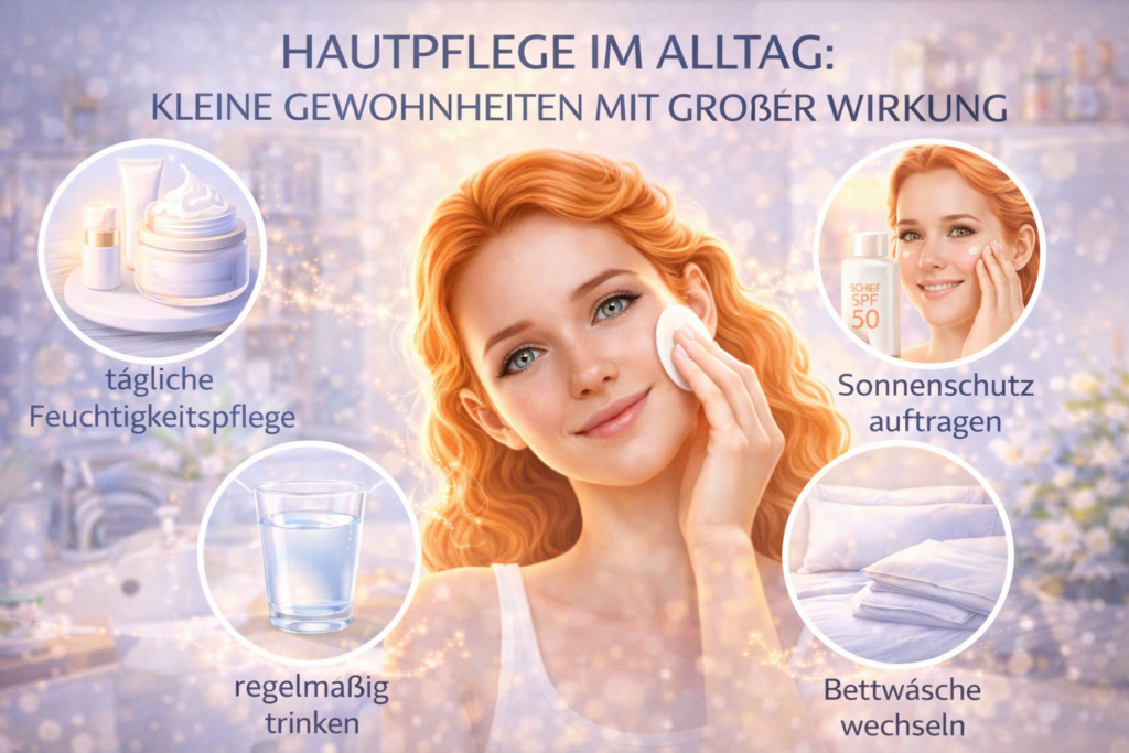 Hautpflege im Alltag: Kleine Gewohnheiten mit großer Wirkung