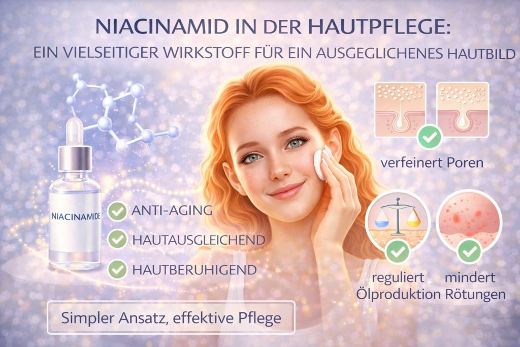 Niacinamid in der Hautpflege: Ein vielseitiger Wirkstoff für ein ausgeglichenes Hautbild