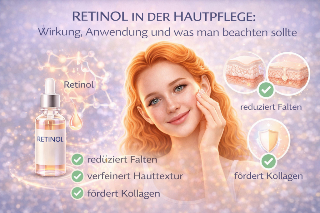 Retinol in der Hautpflege: Wirkung, Anwendung und was man beachten sollte
