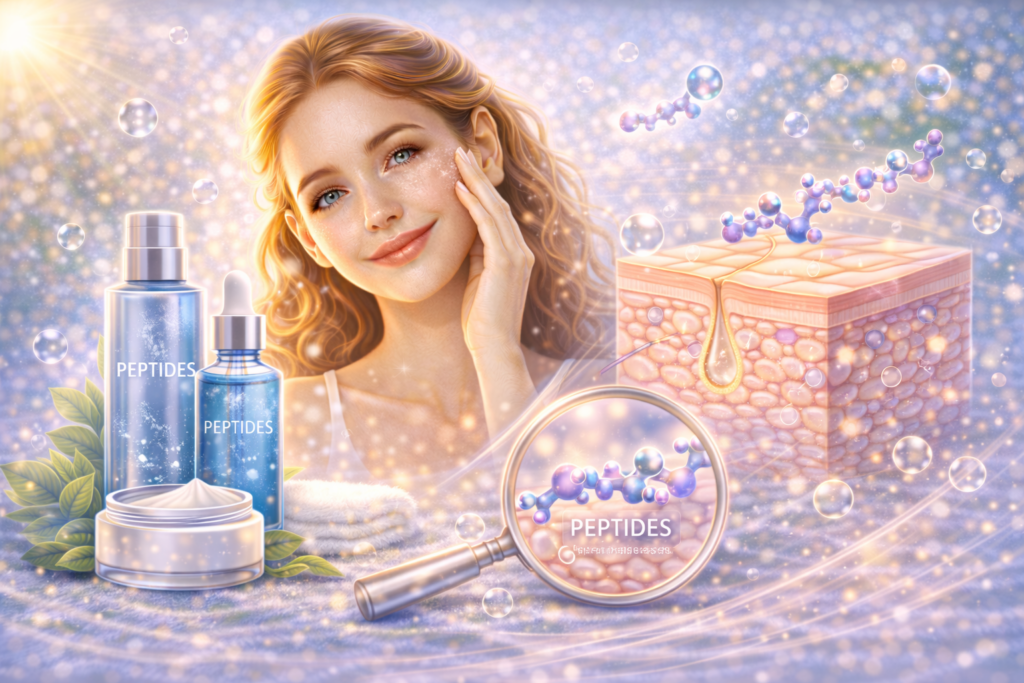 Peptide in der Hautpflege: Kleine Moleküle mit großer Wirkung für die Haut