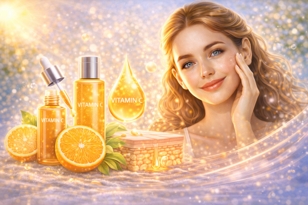 Vitamin C in der Hautpflege: Warum dieser Wirkstoff für strahlende Haut sorgt