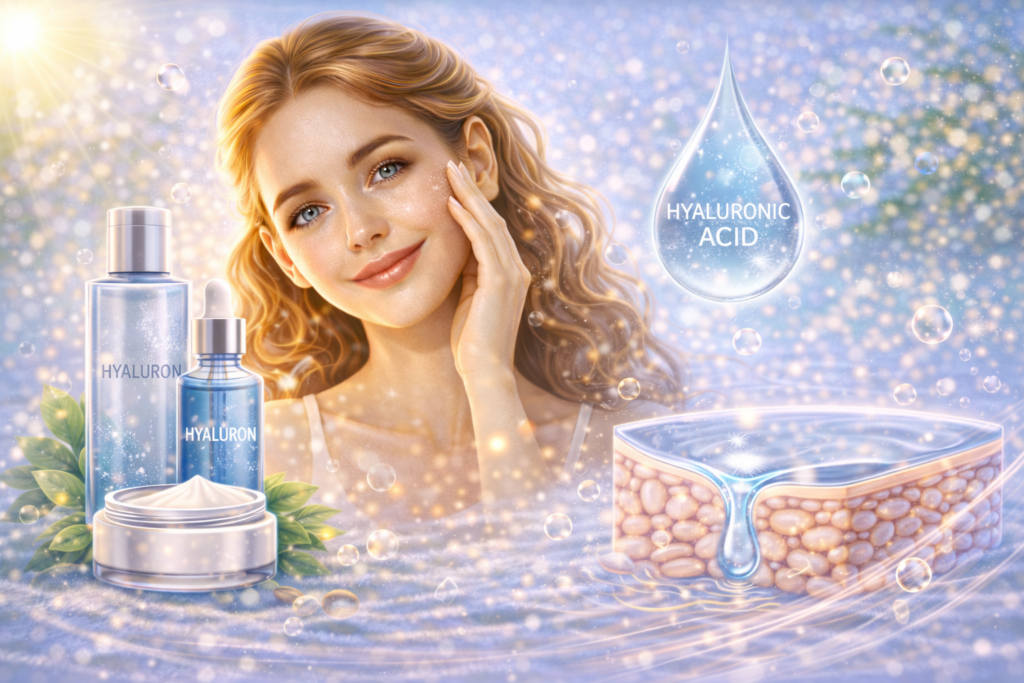 Hyaluronsäure in der Hautpflege: Warum Feuchtigkeit der Schlüssel zu gesunder Haut ist