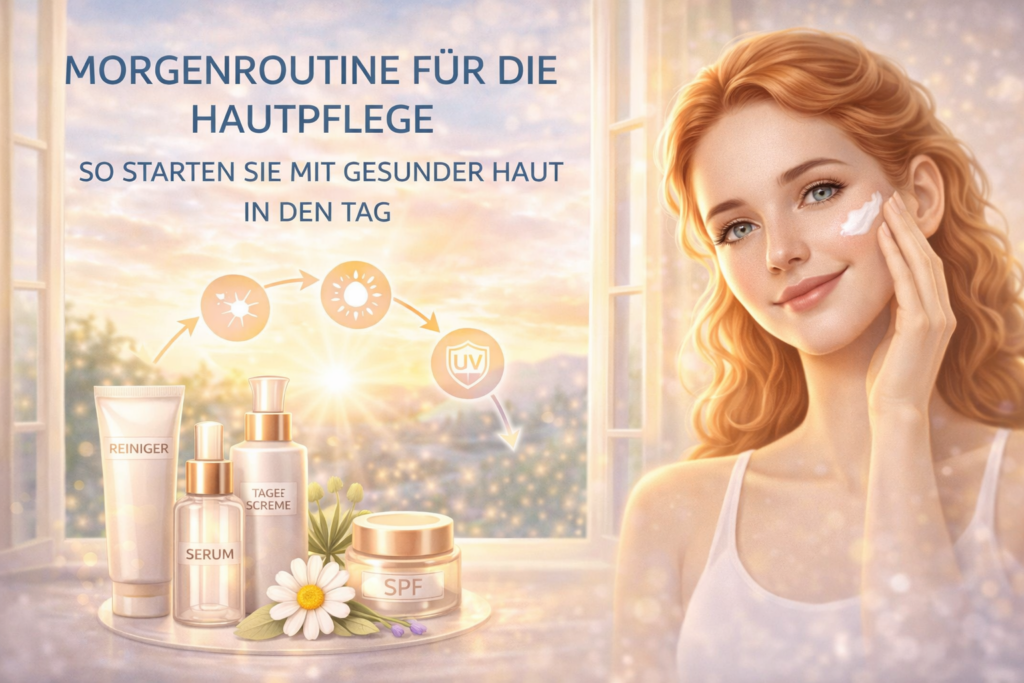 Morgenroutine für die Hautpflege: So starten Sie mit gesunder Haut in den Tag