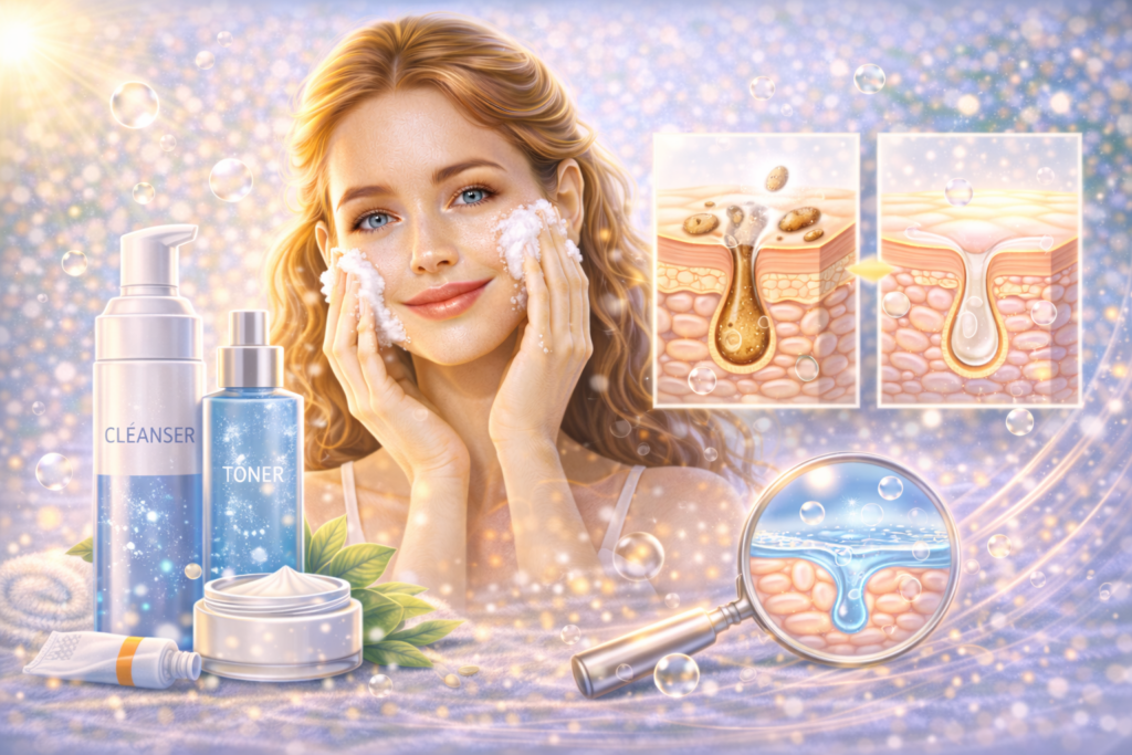 Warum die richtige Gesichtsreinigung die Grundlage jeder Hautpflegeroutine ist