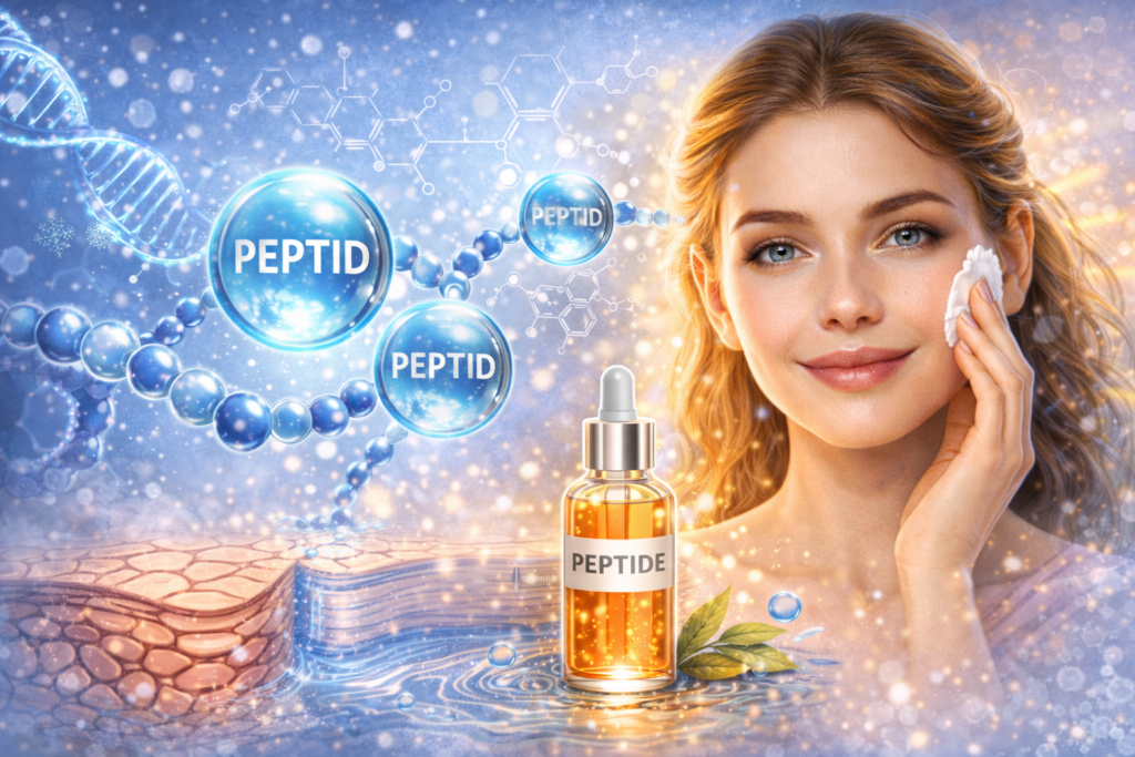 Peptide in der Hautpflege: Kleine Moleküle mit großer Wirkung