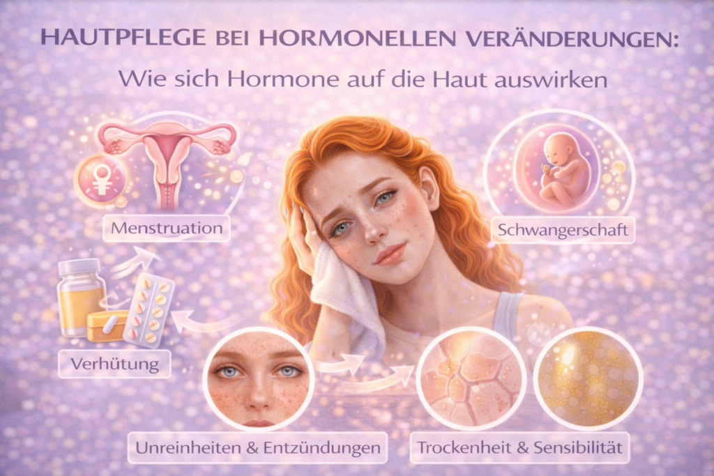Hautpflege bei hormonellen Veränderungen: Wie sich Hormone auf die Haut auswirken