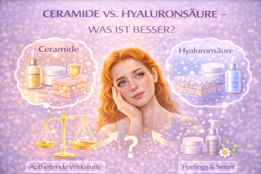 Ceramide vs. Hyaluronsäure – was ist besser?